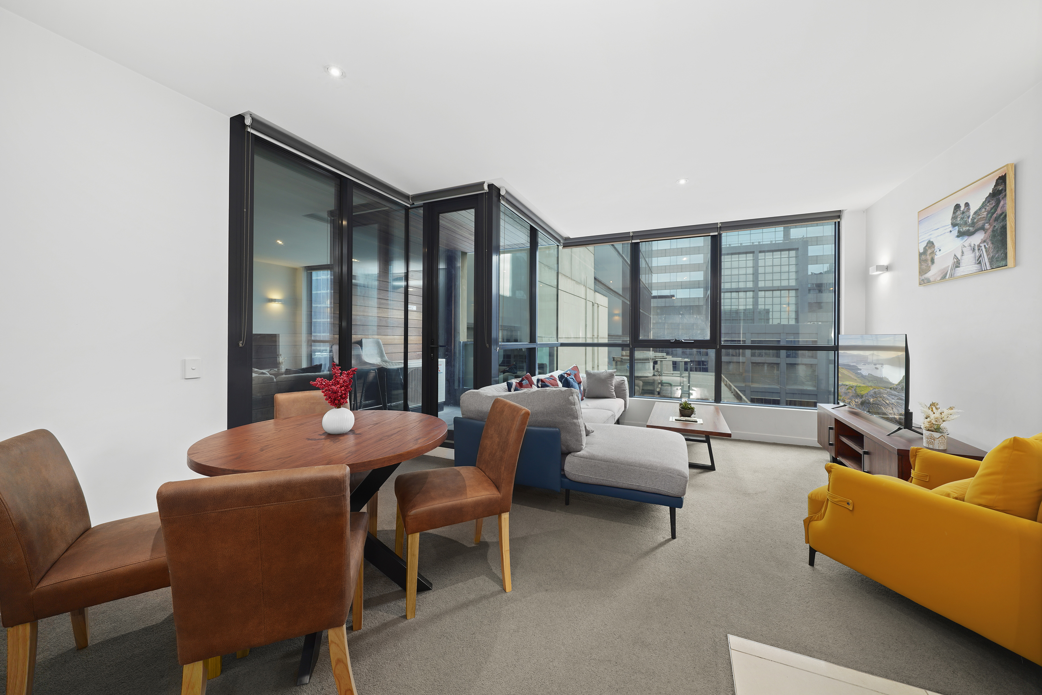 Modern apartment at Flinders Street Apartments